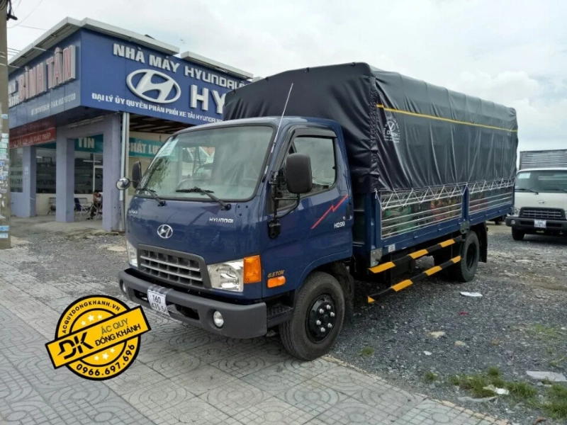 Một số loại ắc quy phù hợp với xe Hyundai HD65