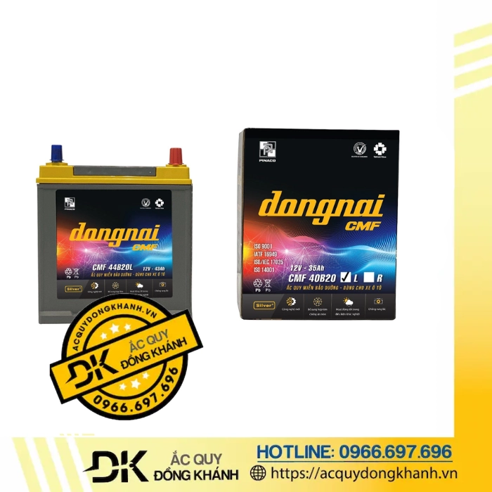 Ắc Quy Đồng Nai CMF 40B20L 12V - 35AH