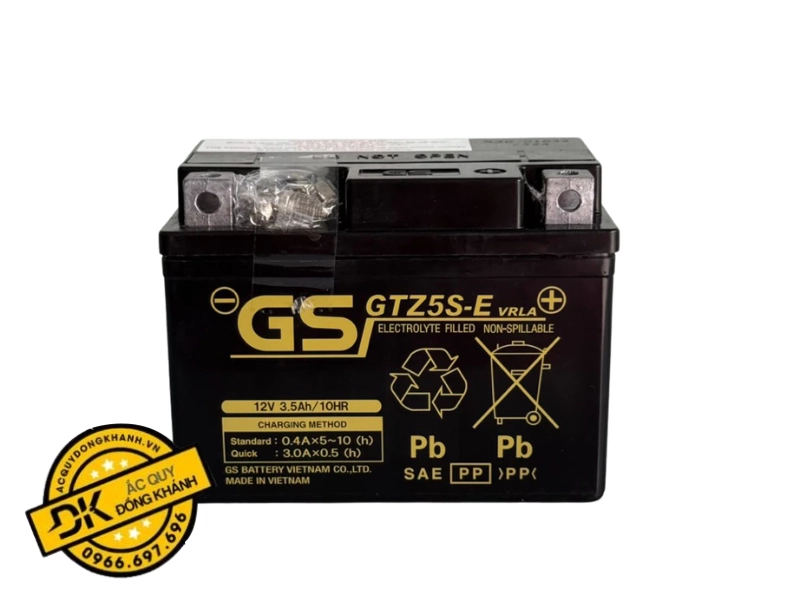bình ắc quy gs xe wave