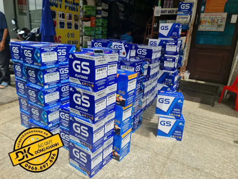 Lợi ích vượt trội khi lựa chọn ắc quy GS MF GS11531V 12V 100Ah