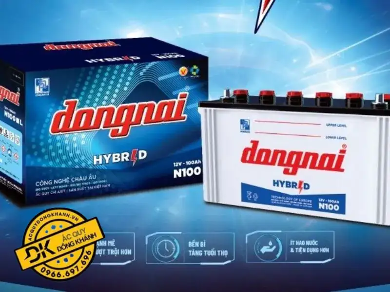 Ưu điểm vượt trội của ắc quy 12V 75Ah Đồng Nai CMF 75D31L