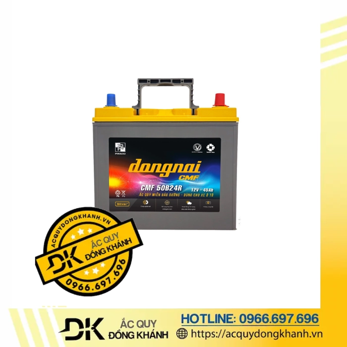 Ắc Quy Đồng Nai CMF 50B24R 12V 45AH Ắc Quy Đồng Nai CMF 50B24R 12V 45AH