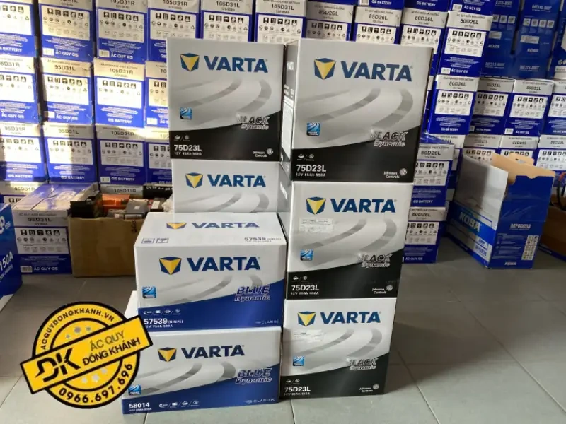 giá ắc quy varta 12v 35ah