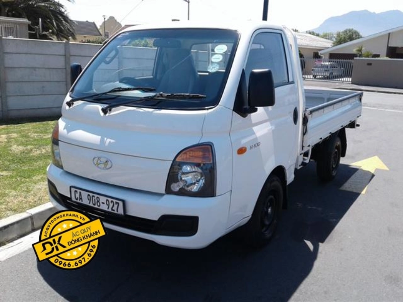 Chọn ắc quy phù hợp với xe tải Hyundai Porter H100