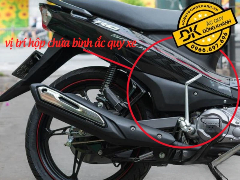 hướng dẫn thay bình ắc quy xe sirius tại nhà