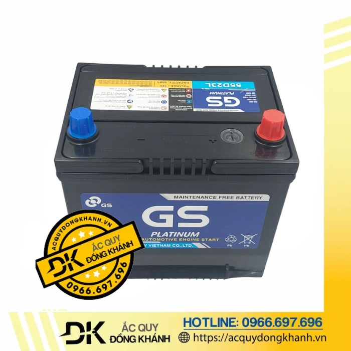 ắc quy gs 55 ah ắc quy gs 55 ah