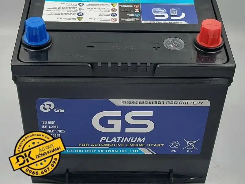 Ưu điểm nổi bật bình ắc quy GS 12V 75Ah MF 85D26L