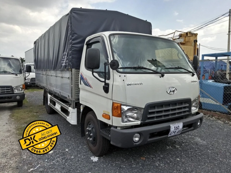 Các loại ắc quy phù hợp với xe Hyundai HD72