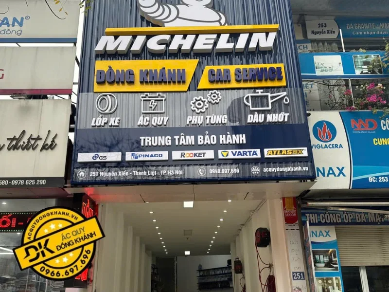ắc quy gs 50ah