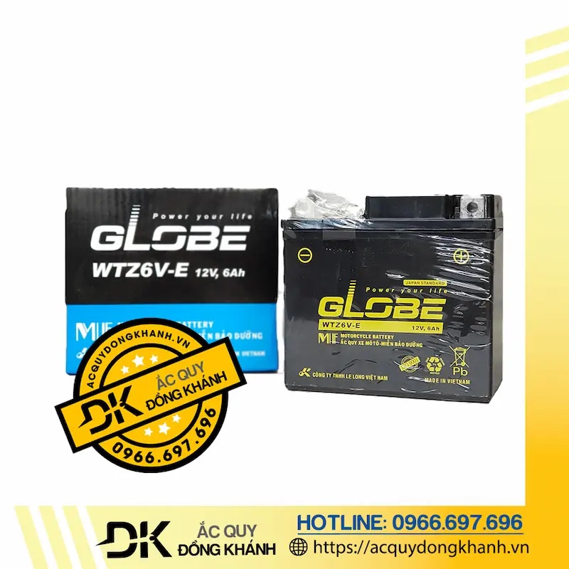 Globe WTZ6V-E (12V-6Ah)