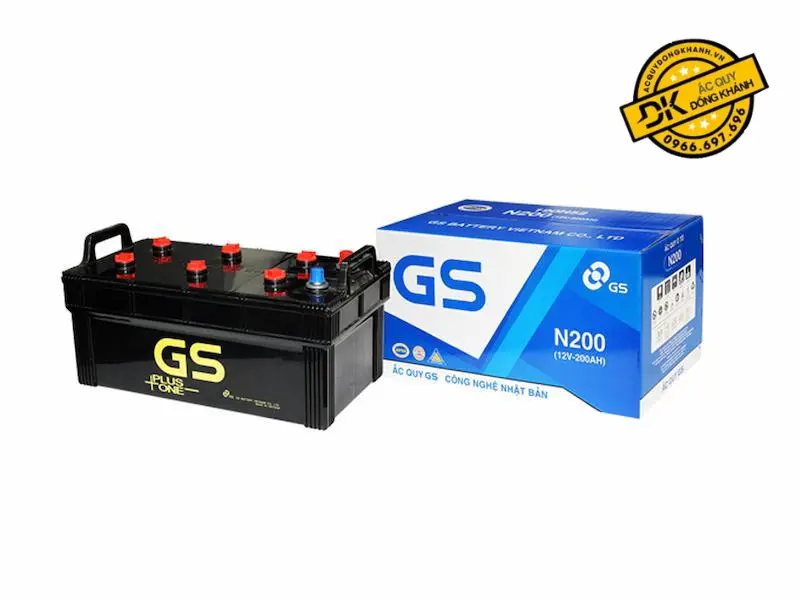 ắc quy gs 200ah