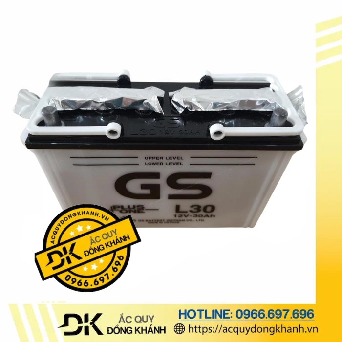 Ắc quy GS 12V 30AH L30 Ắc quy GS 12V 30AH L30
