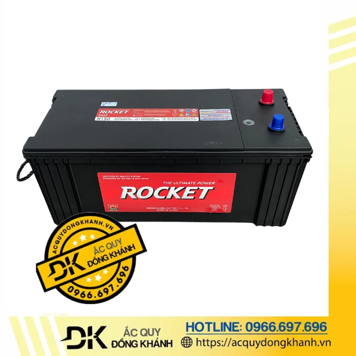 Bình Ắc Quy Khô ROCKET 150AH 12V SMF N150 Bình Ắc Quy Khô ROCKET 150AH 12V SMF N150