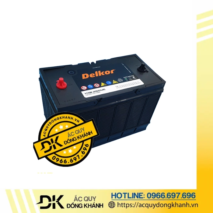 Ắc quy Delkor 100Ah phù hợp với nhiều loại xe nhờ khả năng cung cấp năng lượng ổn định