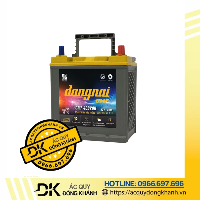 Ắc Quy Đồng Nai CMF 40B20R 12V - 35AH