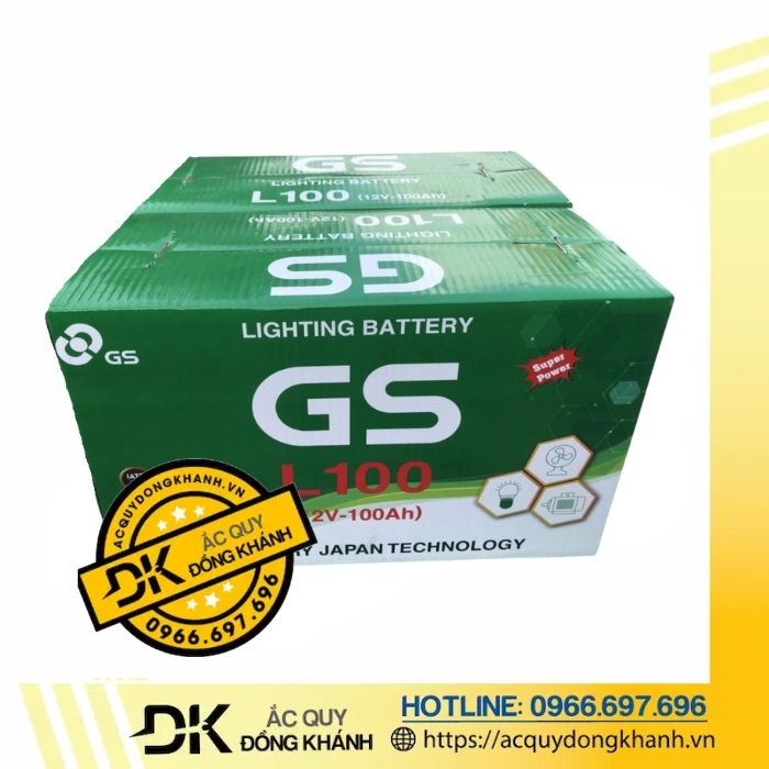 acquy GS 100Ah L100 12V acquy GS 100Ah L100 12V