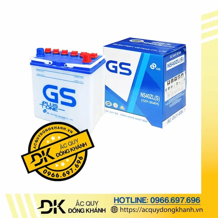 Ắc Quy GS NS40ZLS 12V 35Ah Ắc Quy GS NS40ZLS 12V 35Ah