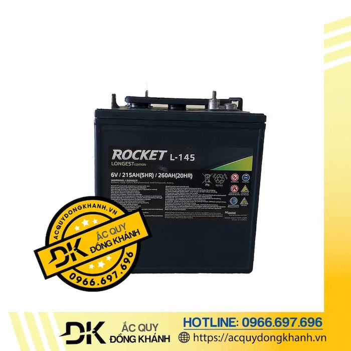 Ắc Quy ROCKET L 145 6V 260AH