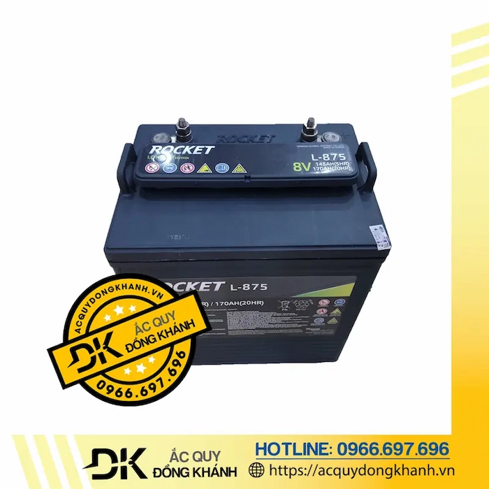 Ắc Quy ROCKET L 875 8V 170AH