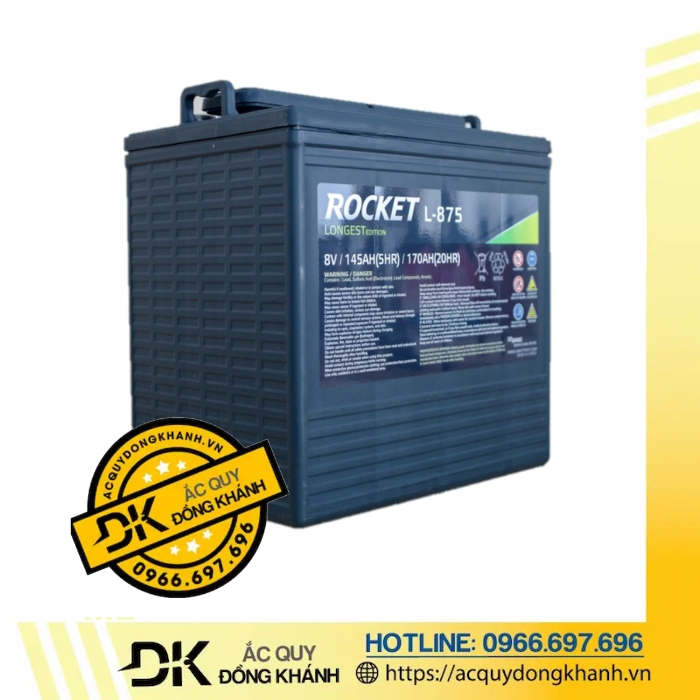 Ắc Quy ROCKET L 875 8V 170AH