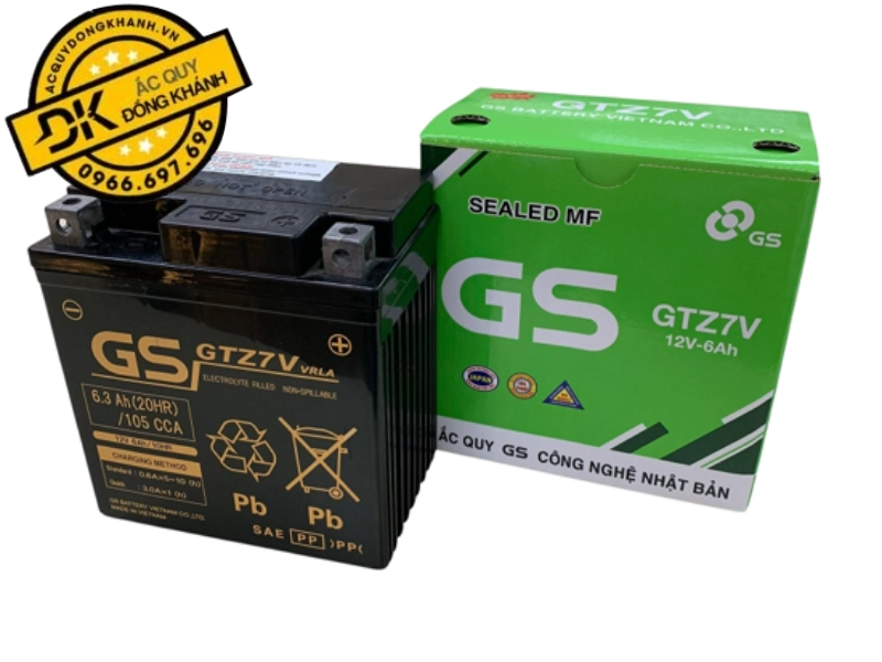 GS GTZ7V (12V-6.3Ah)