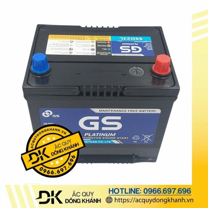 ắc quy gs 55 ah ắc quy gs 55 ah