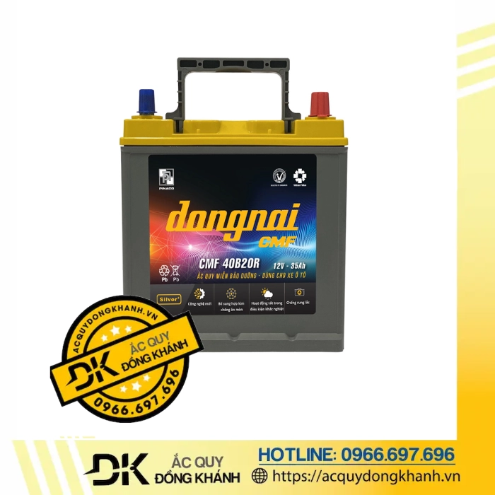 Ắc Quy Đồng Nai CMF 40B20R 12V - 35AH