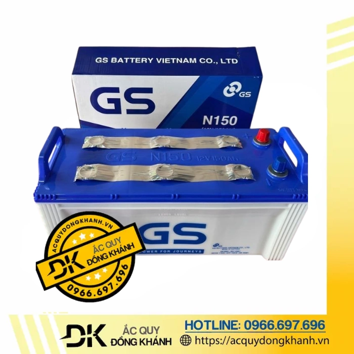 Ắc Quy GS 150Ah 12V N150 Ắc Quy GS 150Ah 12V N150