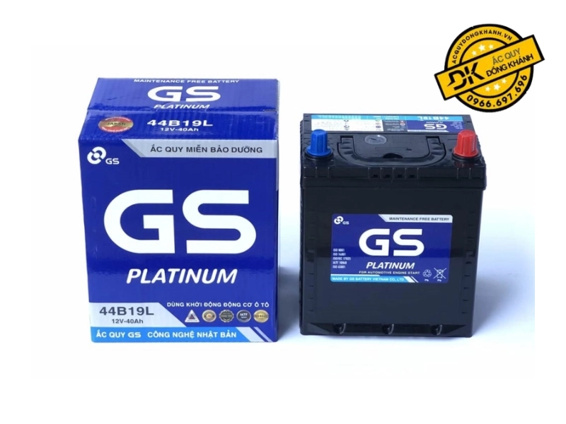phân biệt ắc quy gs thật và giả