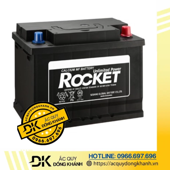 Ắc Quy ROCKET SMF 56217 12V 62AH Ắc Quy ROCKET SMF 56217 12V 62AH