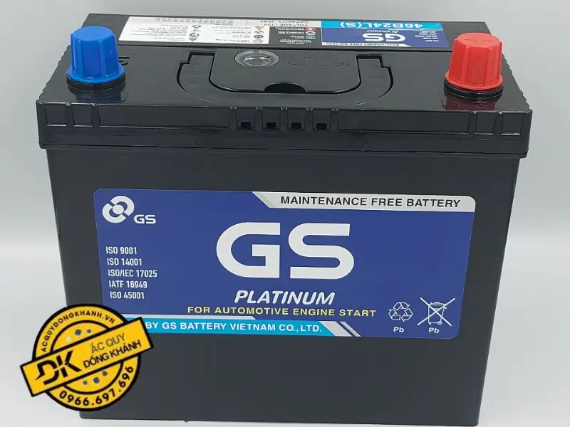 Ưu điểm vượt trội của ắc quy GS MF 46B24L