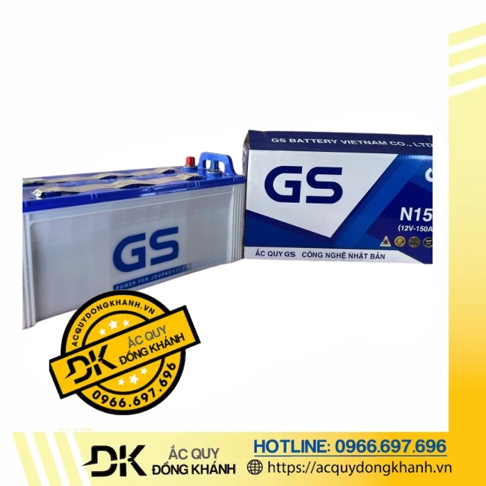 Ắc Quy GS 150Ah 12V N150 Ắc Quy GS 150Ah 12V N150