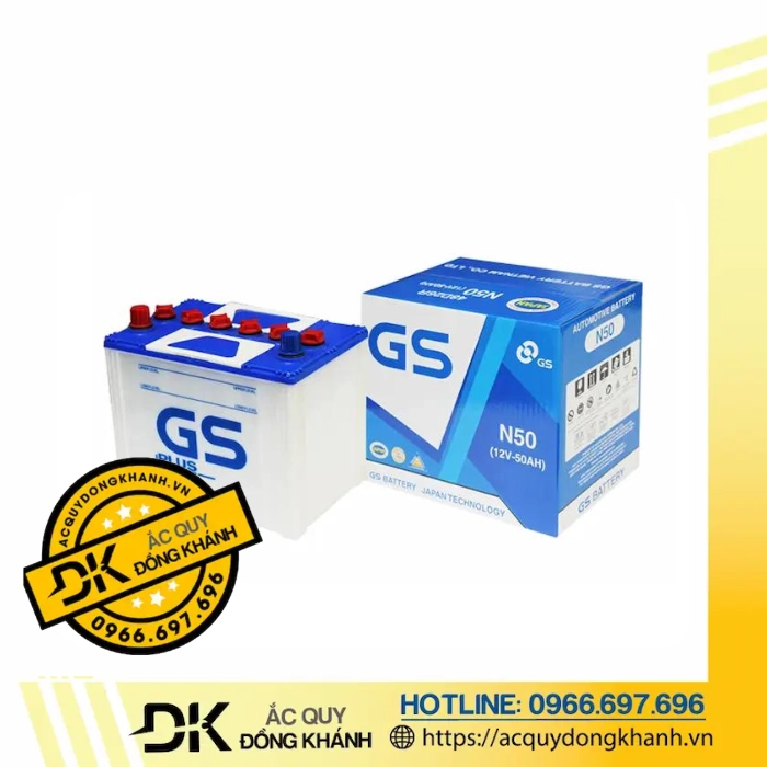 Một số ưu điểm nổi bật của ắc quy GS 50Ah
