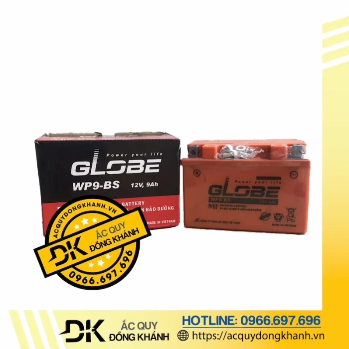 Một số ưu điểm nổi bật của ắc quy Globe 12V 9Ah