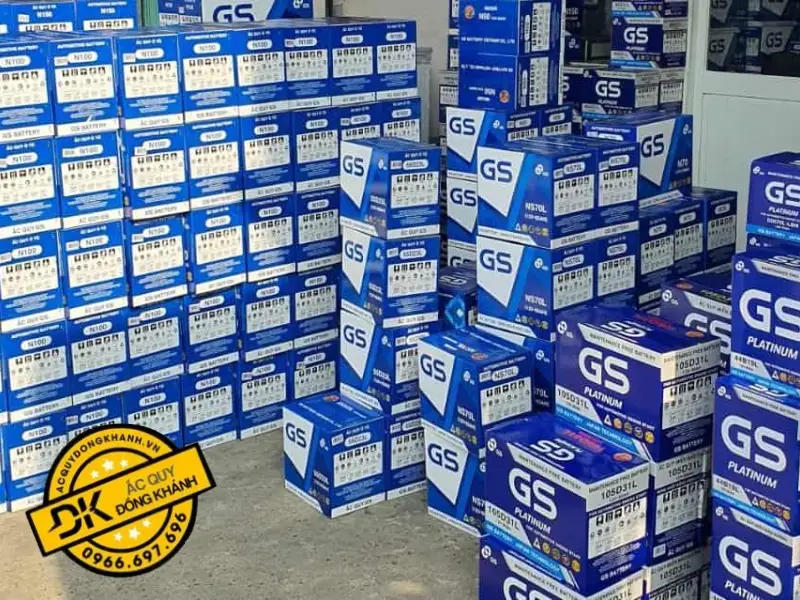 Ắc Quy GS 12V 35AH NS40Z Ắc Quy GS 12V 35AH NS40Z