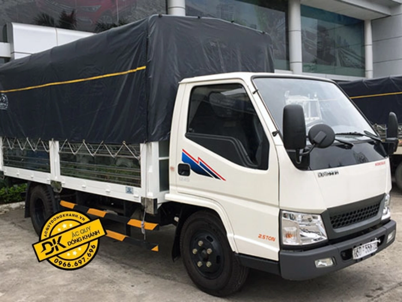 Một số loại ắc quy phổ biến phù hợp với xe tải Hyundai IZ49 2.15T