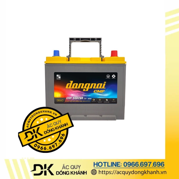 Ắc Quy Đồng Nai CMF 55D26R 12V - 60AH