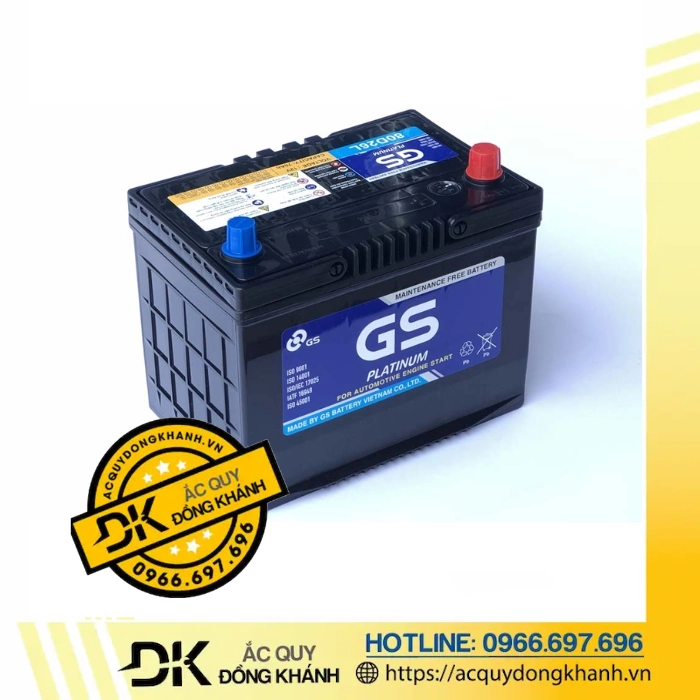 Ắc Quy GS MF 85D26R 12V 75Ah Ắc Quy GS MF 85D26R 12V 75Ah
