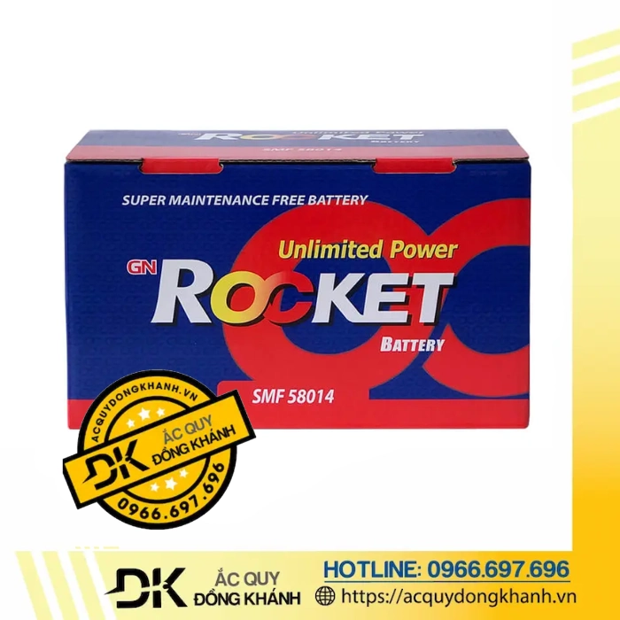 Ắc Quy ROCKET SMF 58014 12V 80AH