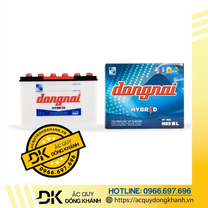 Bình Ắc Quy Đồng Nai 12V 85Ah N85