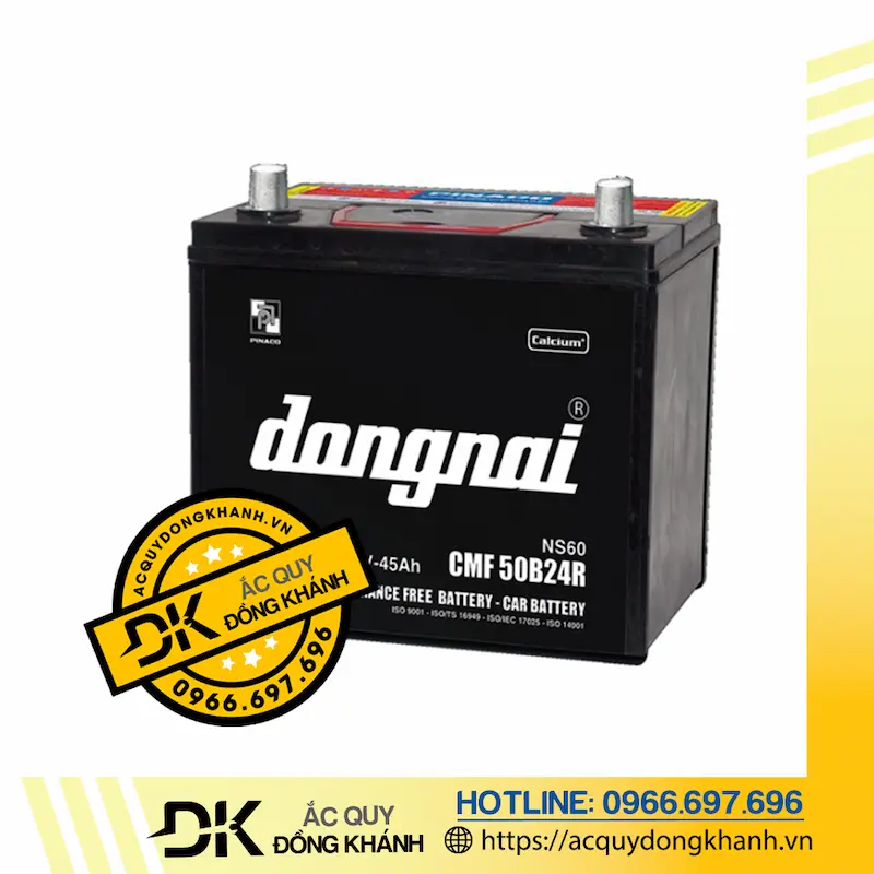 ​​​​​​​Ắc Quy Đồng Nai CMF 50B24R 12V - 45AH
