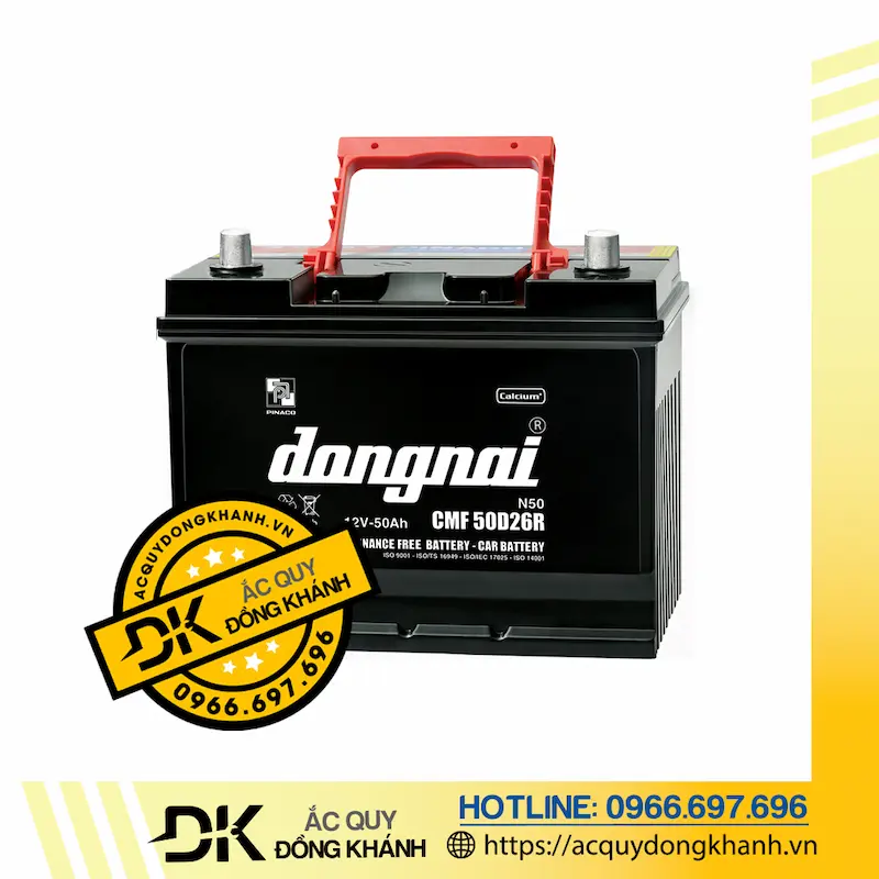 Ắc Quy Đồng Nai CMF 50D26R 12V - 45AH