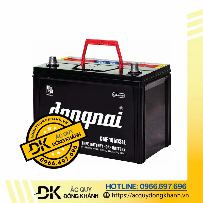 Bình Ắc Quy Đồng Nai 12V 90AH - CMF 105D31L