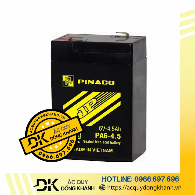 Ắc quy Đồng Nai PA 6-4,5 6V - 4,5AH 