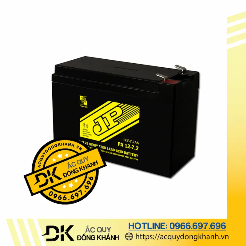 Ắc Quy Đồng Nai PA 12-7,2 12V - 7,2AH