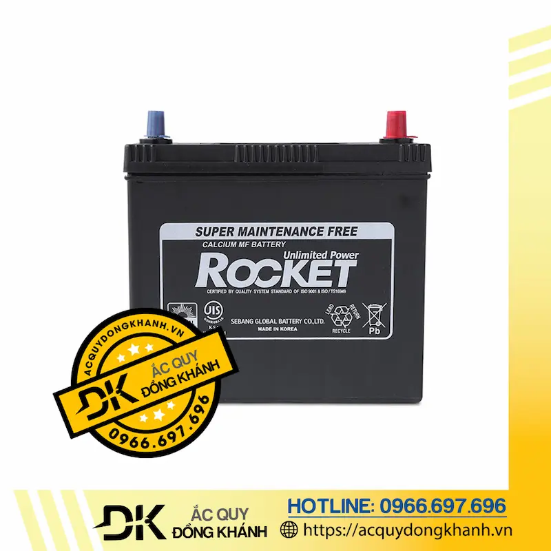 Ắc Quy ROCKET SMF NX100-S6L 12V - 45AH