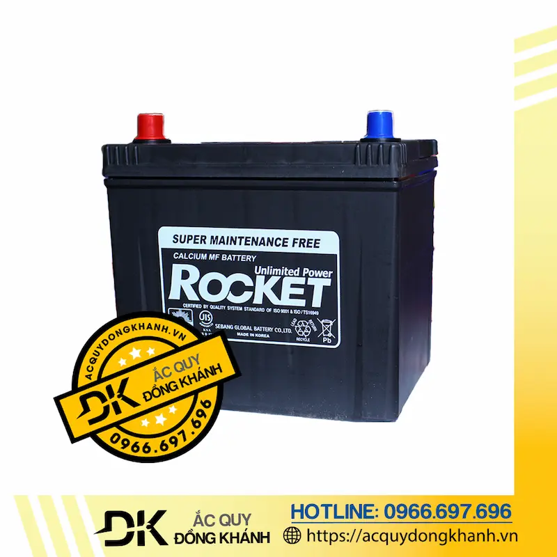 Ắc Quy ROCKET SMF 55D23R 12V - 60AH