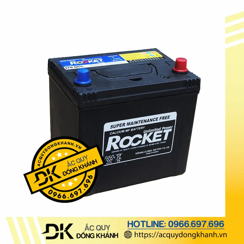 Ắc Quy ROCKET EFB Q85 12V - 65AH