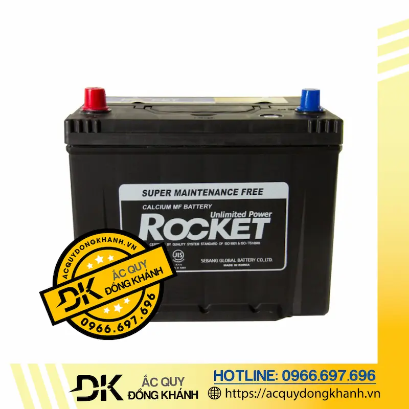 Ắc Quy ROCKET SMF NX110-5Z 12V - 75AH