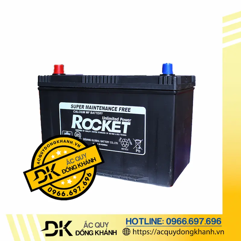 Bình Ắc Quy ROCKET 100AH 12V - SMF 1000RA 